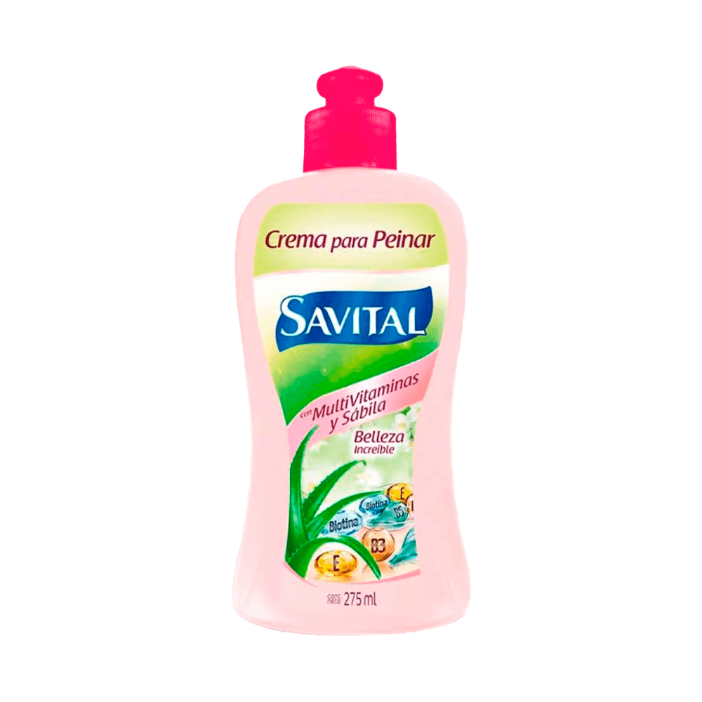 Crema para Peinar Savital Multivitamina y Sábila