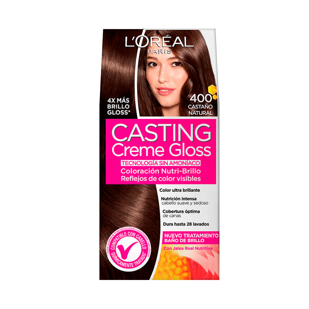 Tinte para Cabello Casting Creme Gloss Castaño 400 Tinte para Cabello Casting Creme Gloss Castaño 400