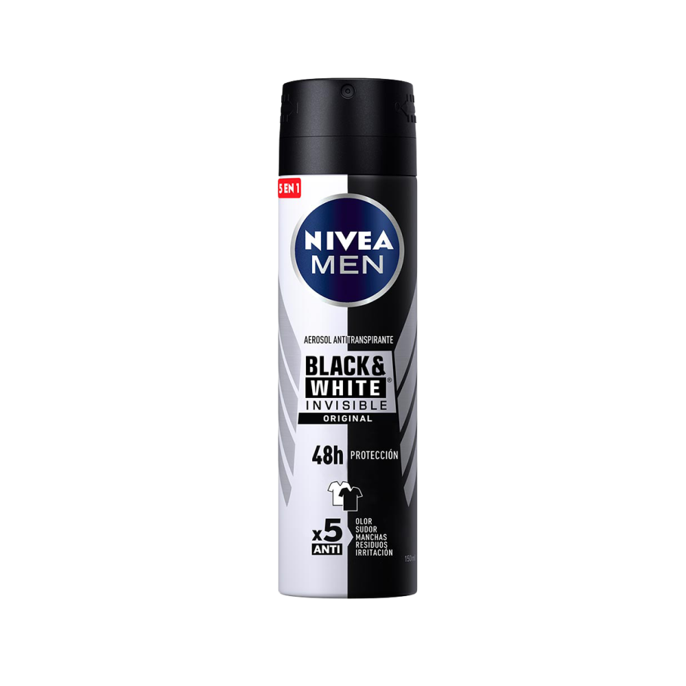 Desodorante Spray Nivea Men Black & White Invisible Original
