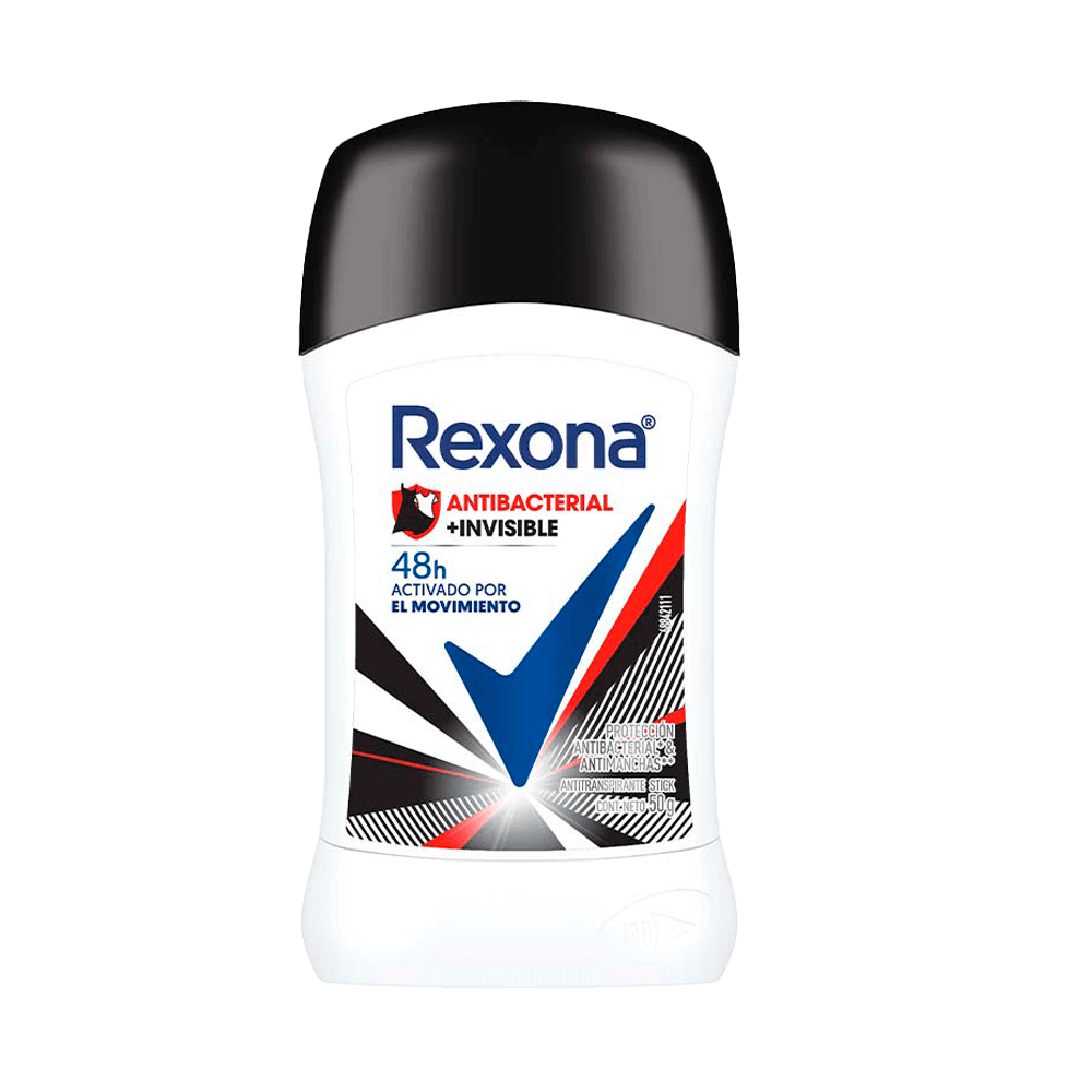 Desodorante en Barra Rexona Women Antibacterial Invisible