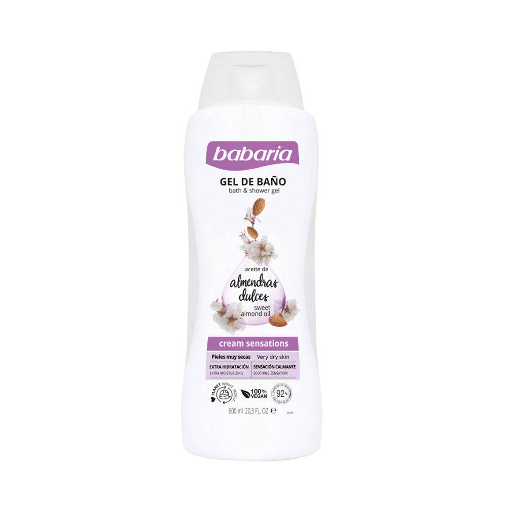 Gel de Baño Babaria Aceite de Almendras Gel de Baño Babaria Aceite de Almendras