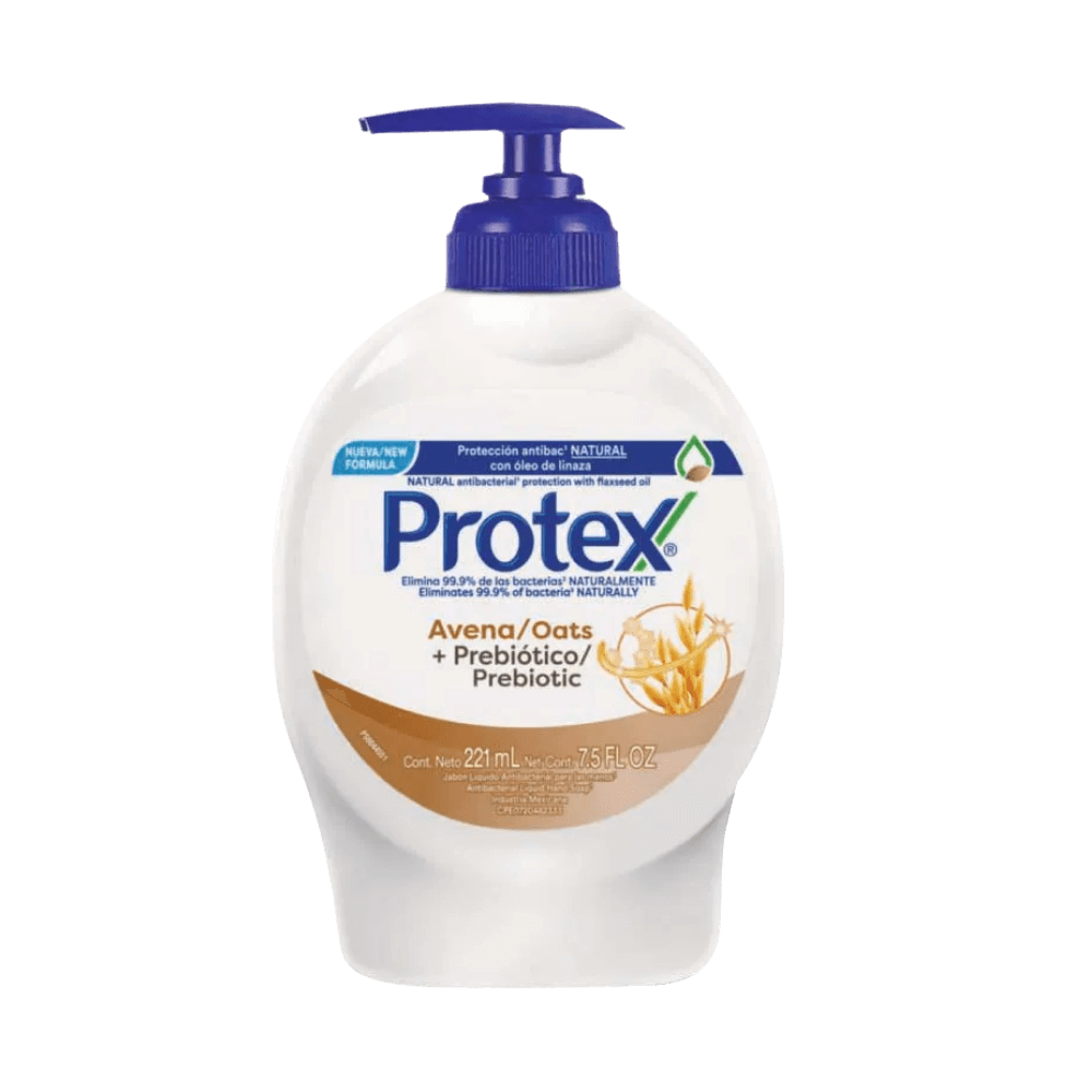 Jabón Líquido Antibacterial Protex Avena