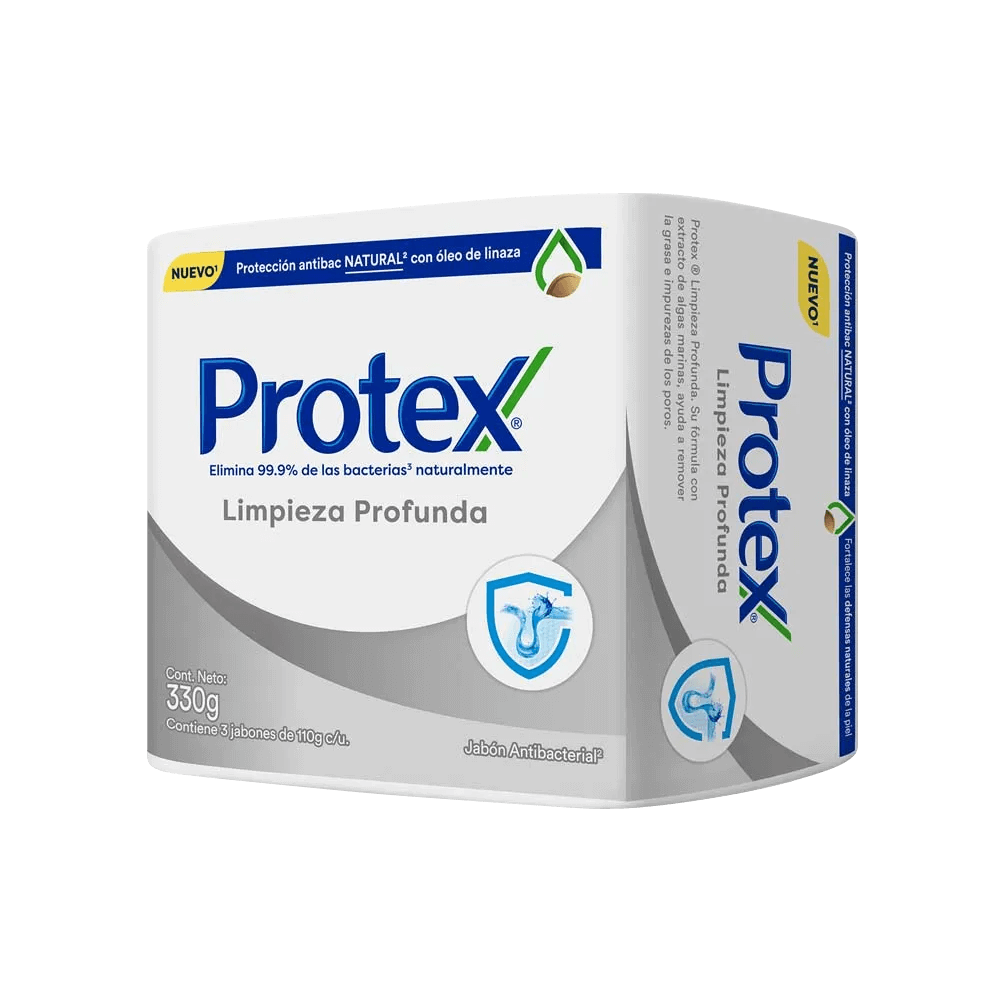 Jabón en Barra Protex Limpieza Profunda 110gr Jabón en Barra Protex Limpieza Profunda 110gr
