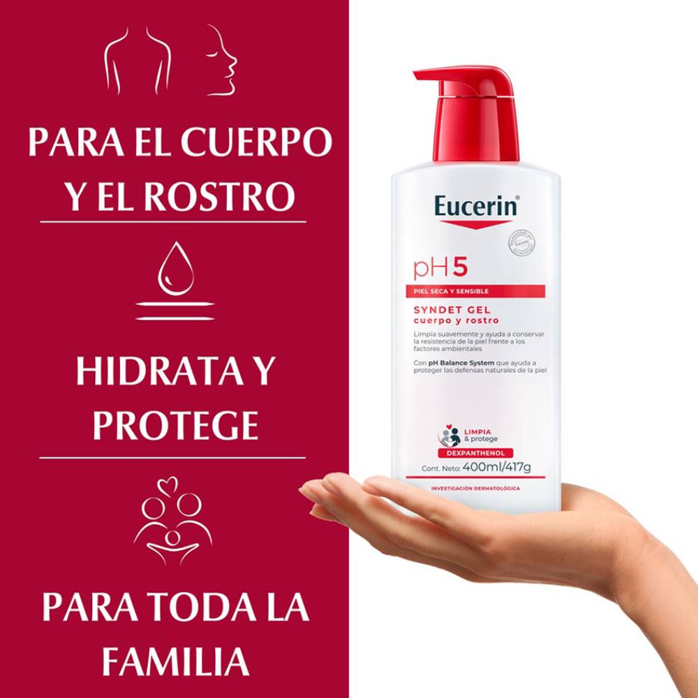 Eucerin PH5 Syndet gel sustituto del jabón
