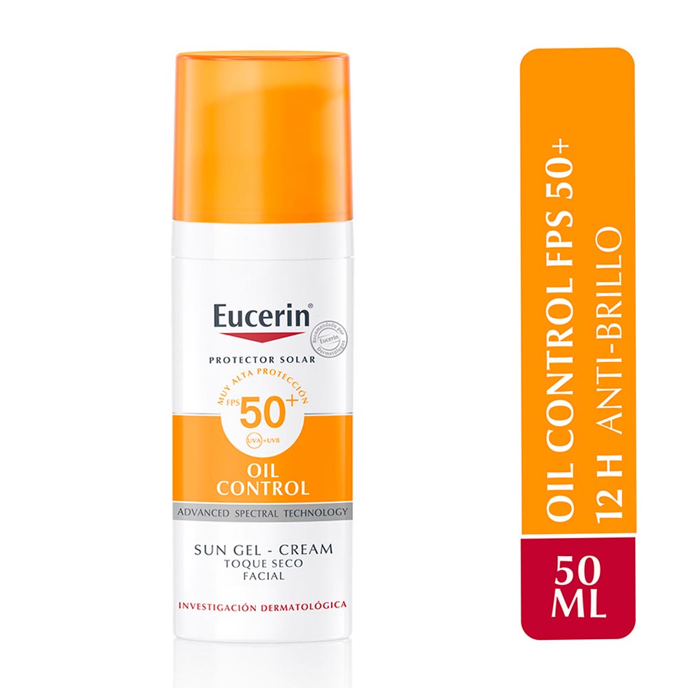 Protector Solar Eucerin Oil Control Toque Seco FPS50