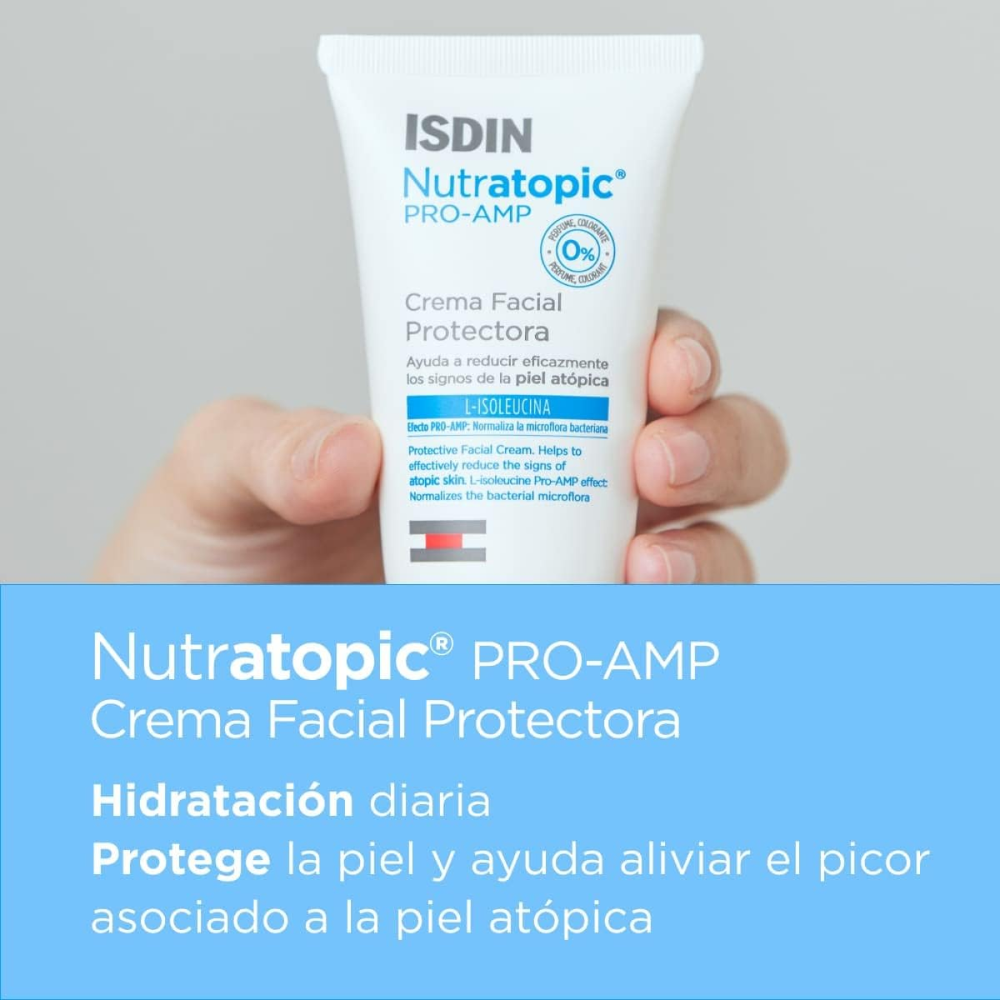 Nutratopic Pro-Amp Crema Facial Isdin Frasco x50ml.