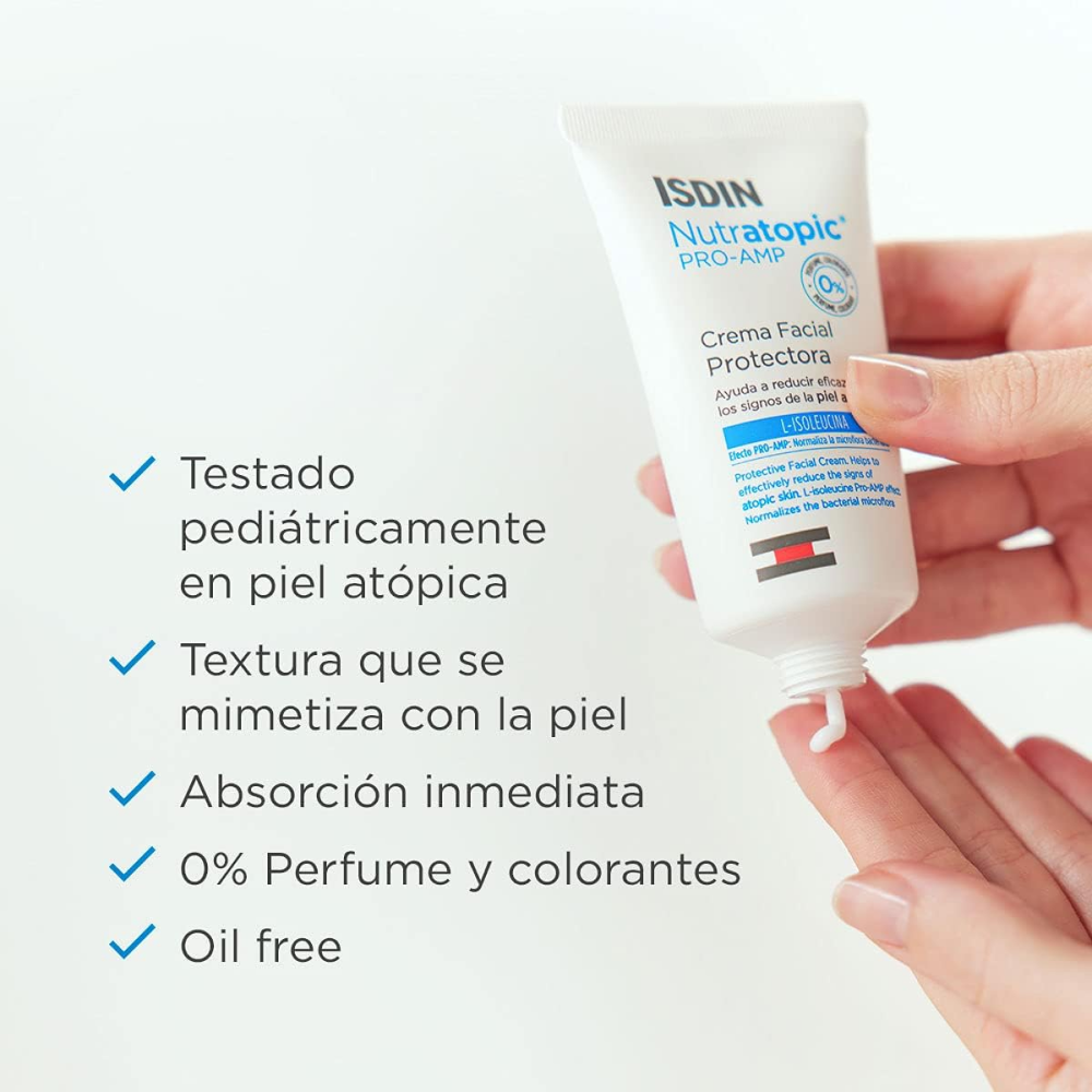 Nutratopic Pro-Amp Crema Facial Isdin Frasco x50ml.