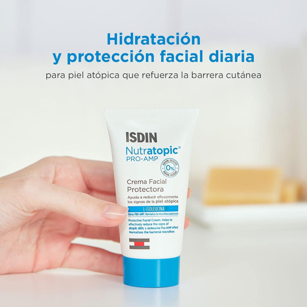 Nutratopic Pro-Amp Crema Facial Isdin Frasco x50ml.
