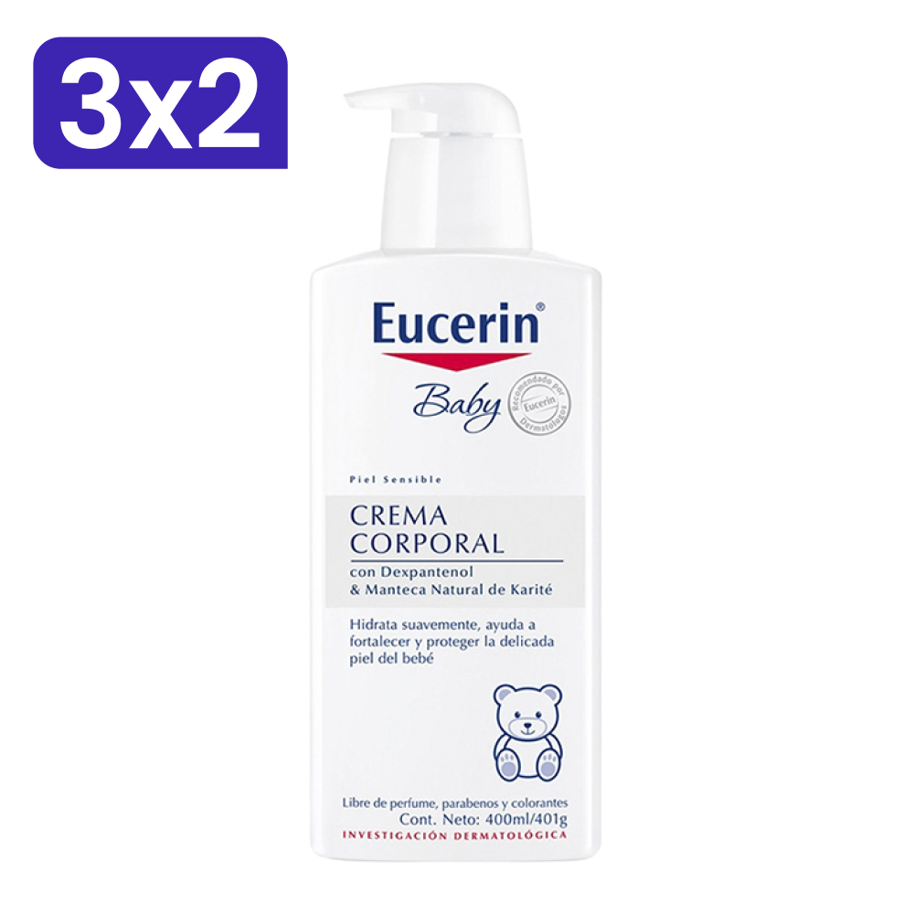 Eucerin Baby Crema Corporal para Piel Sensible