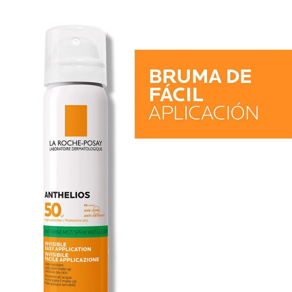 Fotoprotector Anthelios Bruma Spray Frasco x75ml La Roche Posay Fotoprotector Anthelios Bruma Spray Frasco x75ml La Roche Posay