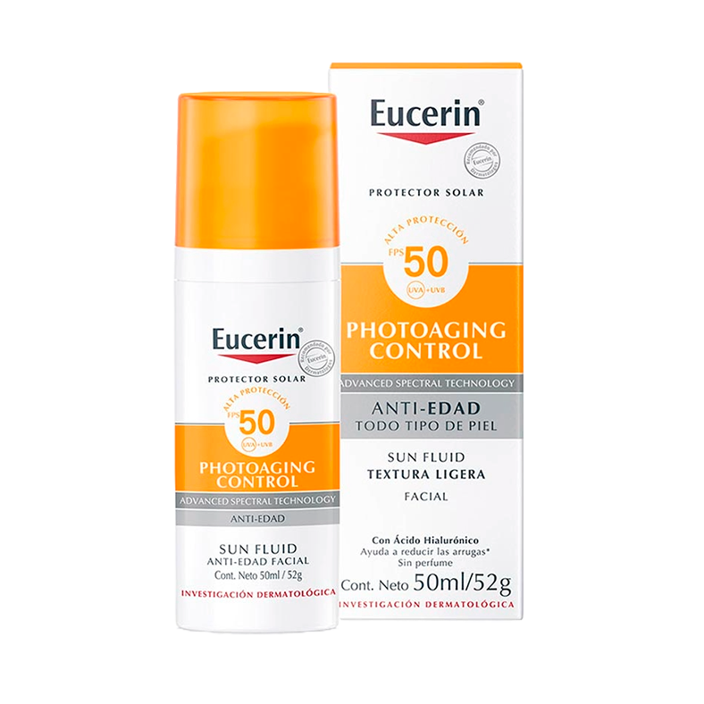 Eucerin protector solar anti-edad photoaging control fps50