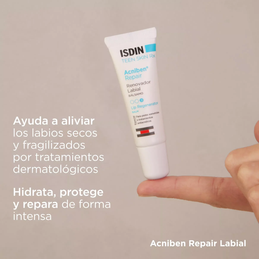 Acniben Repair Ungüento Renovador Labial Isdin Tubo x10ml.