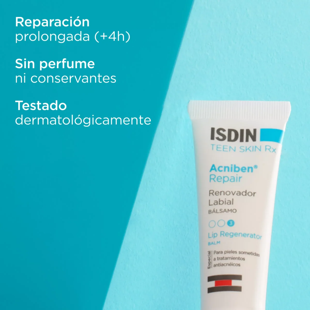 Acniben Repair Ungüento Renovador Labial Isdin Tubo x10ml.