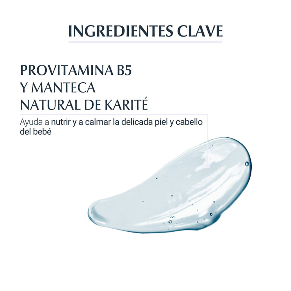 Eucerin baby baño y shampoo para piel sensible