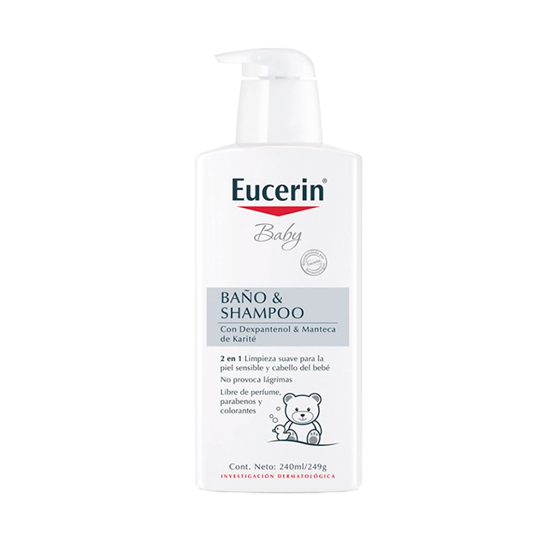 Eucerin baby baño y shampoo para piel sensible