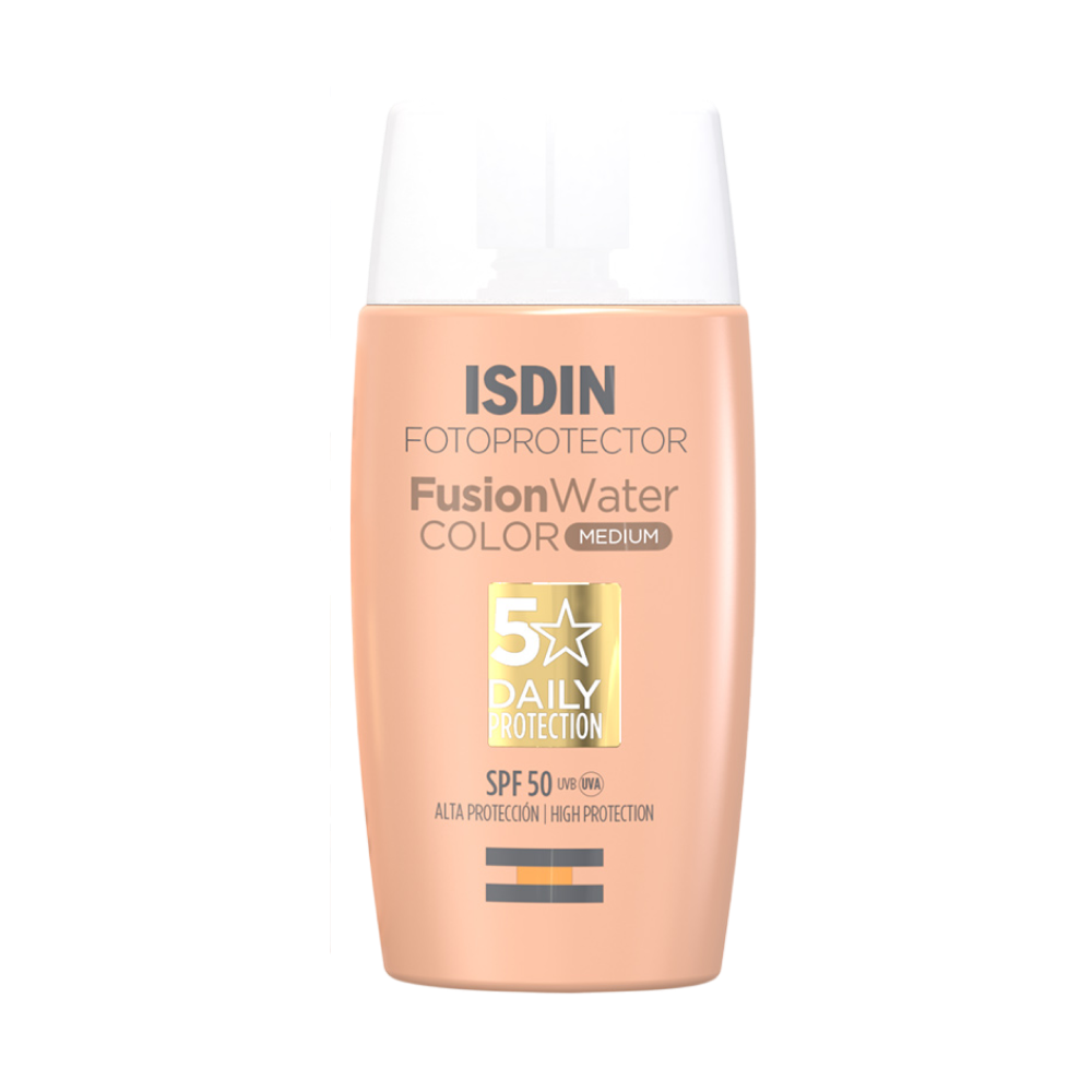 Fotoprotector Fusion Water SPF 50 Color Medium
