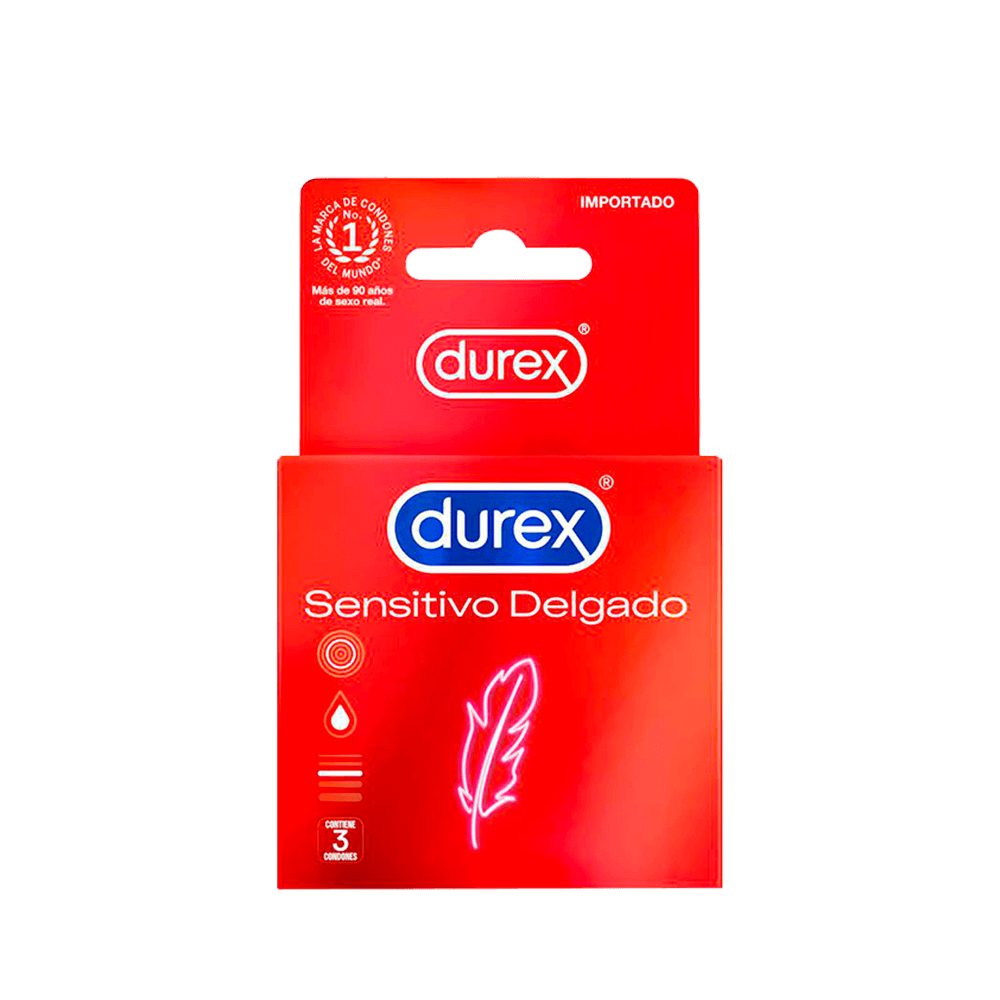Preservativos Durex Sensitivo Delgado