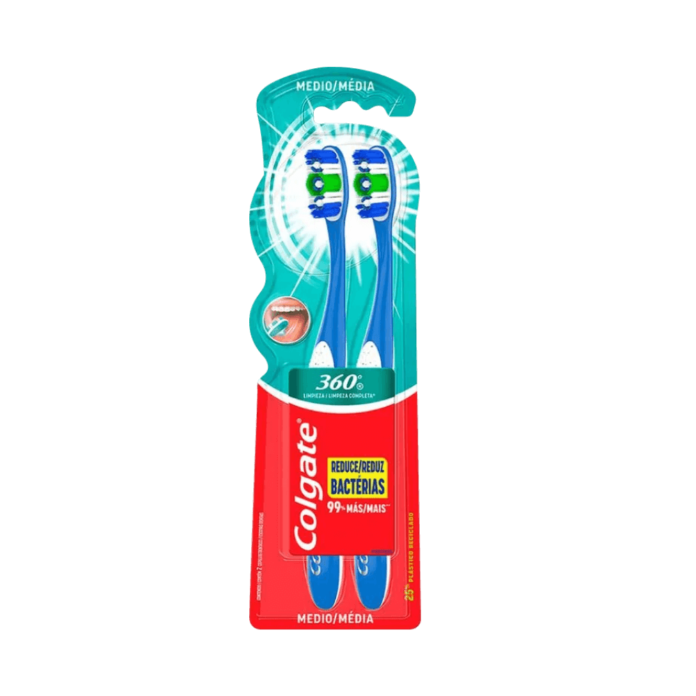 Cepillo Dental Colgate 360 Suave