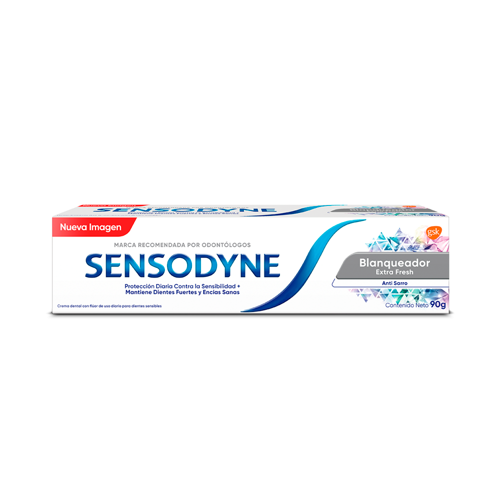 Crema Dental Sensodyne Blanqueador Extra Fresh