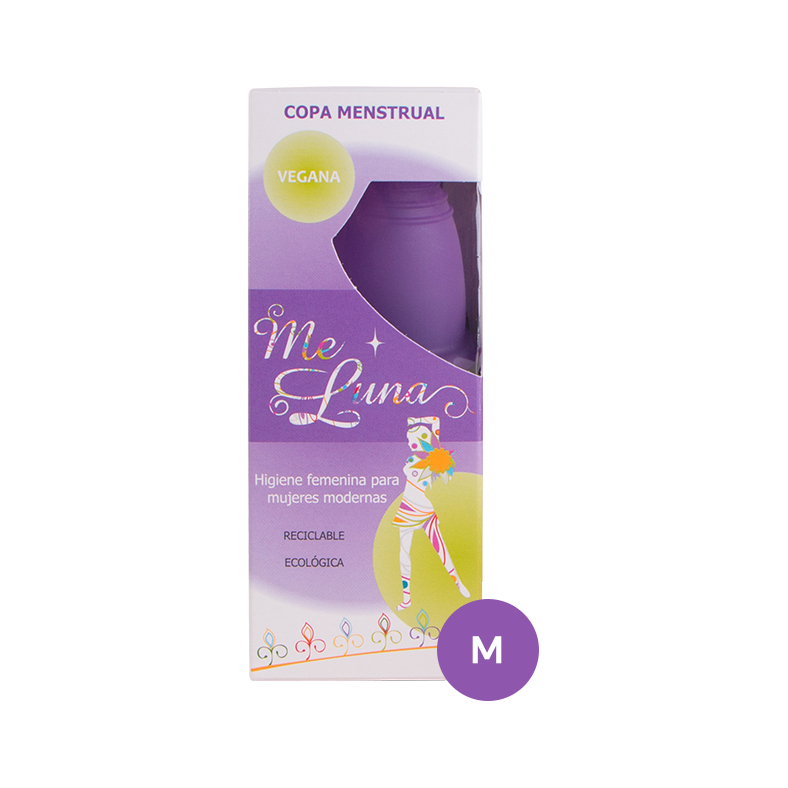 Me luna copa menstrual talla m caja x1 und.
