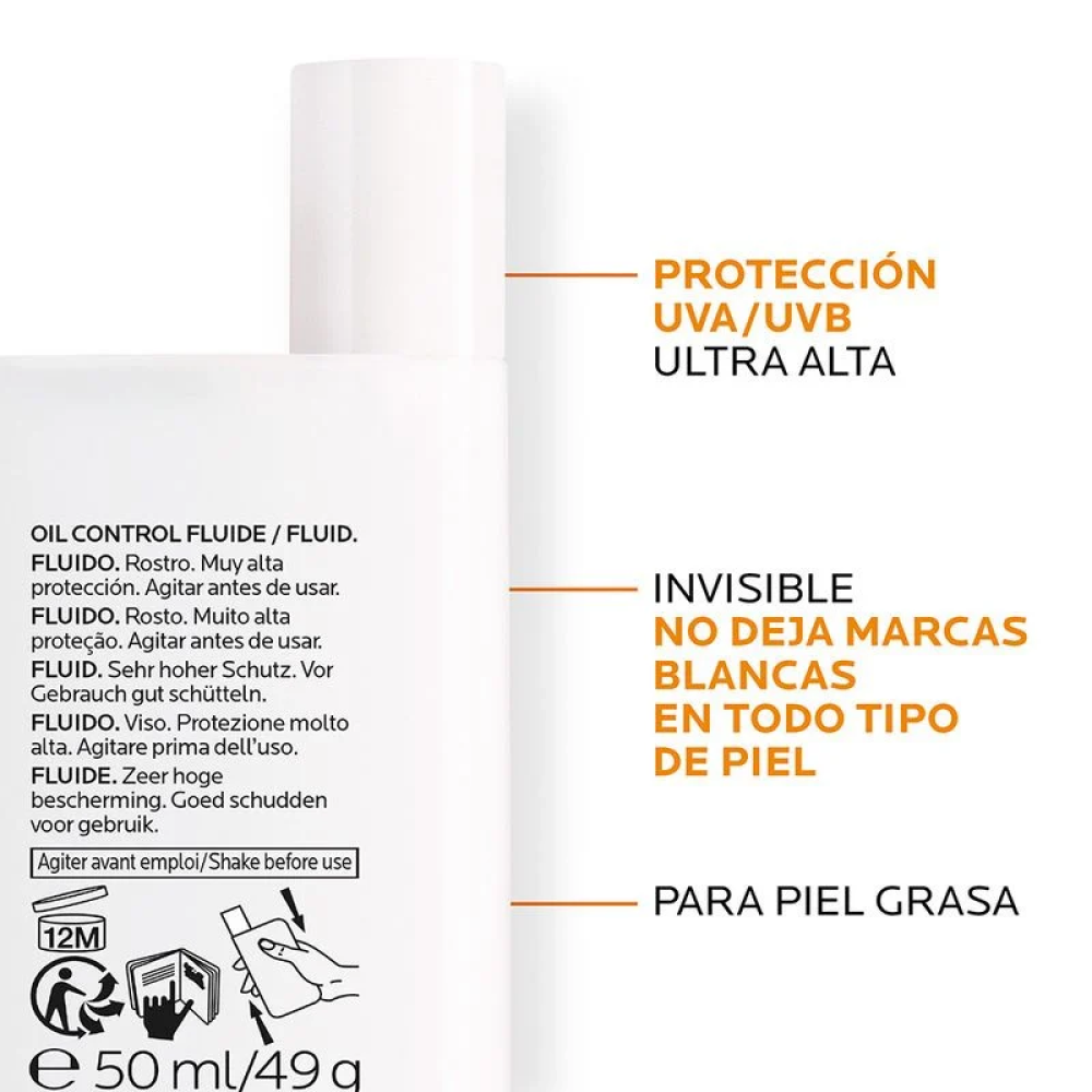Anthelios Invisible UV Mune 400 fotoprotector facial SPF 50