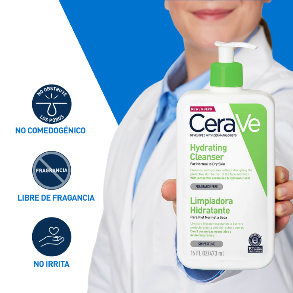 Cerave hidratante gel limpiador Cerave hidratante gel limpiador