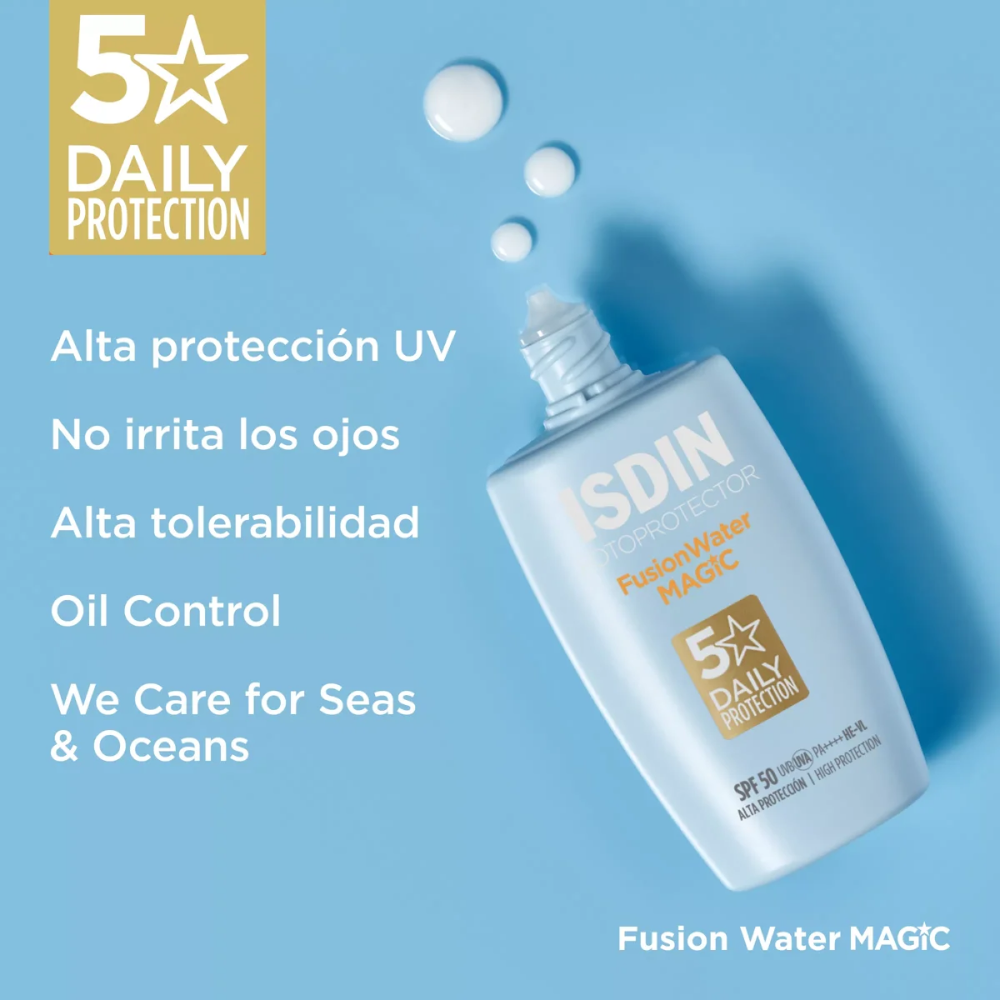 Fotoprotector ISDIN Fusion Water Magic SPF50