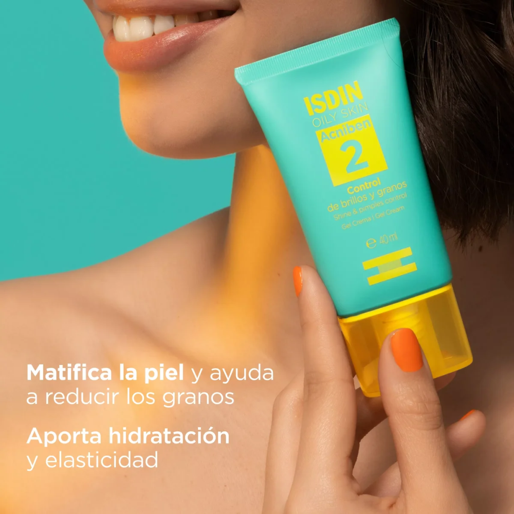 Acniben Control de Brillos y Granos Isdin Teen Skin Gel Crema tubo x40ml.