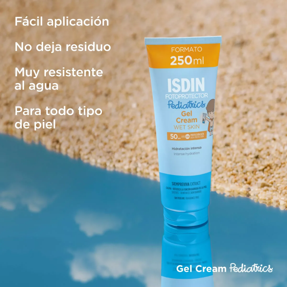 Fotoprotector Isdin Pediátrico Gel Cream 50+