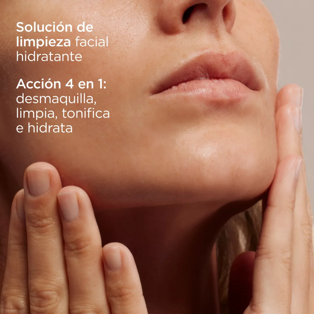 Solución Micelar 4 en 1 Isdin Frasco x400ml.