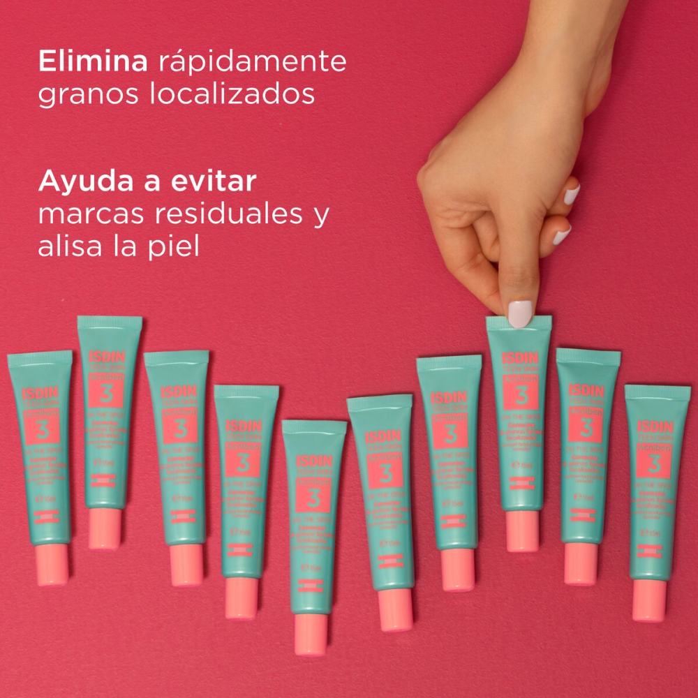 Corrector de Granos Acniben 3 On the spot Isdin Teen Skin Tubo x15ml.