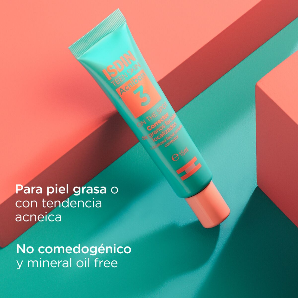 Corrector de Granos Acniben 3 On the spot Isdin Teen Skin Tubo x15ml.