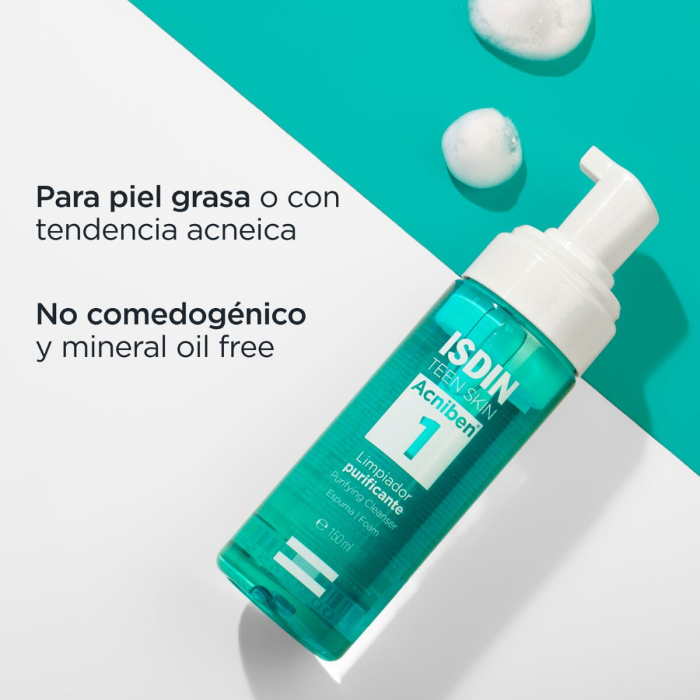 Acniben Limpiador Purificante Isdin Teen Skin Frasco x150ml.