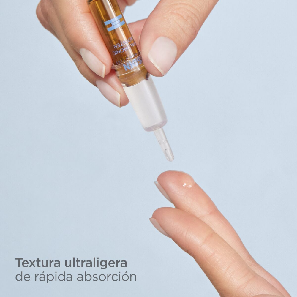Ampollas Isdin Isdinceutics Serum Hyaluronic Booster Caja x5und.