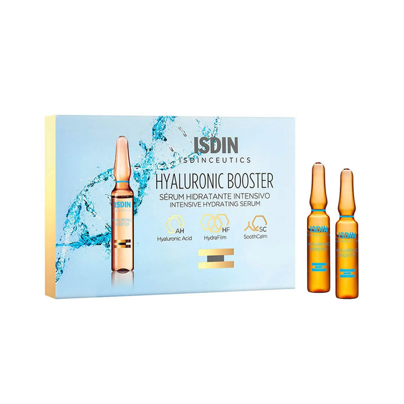 Ampollas Isdin Isdinceutics Serum Hyaluronic Booster Caja x5und.