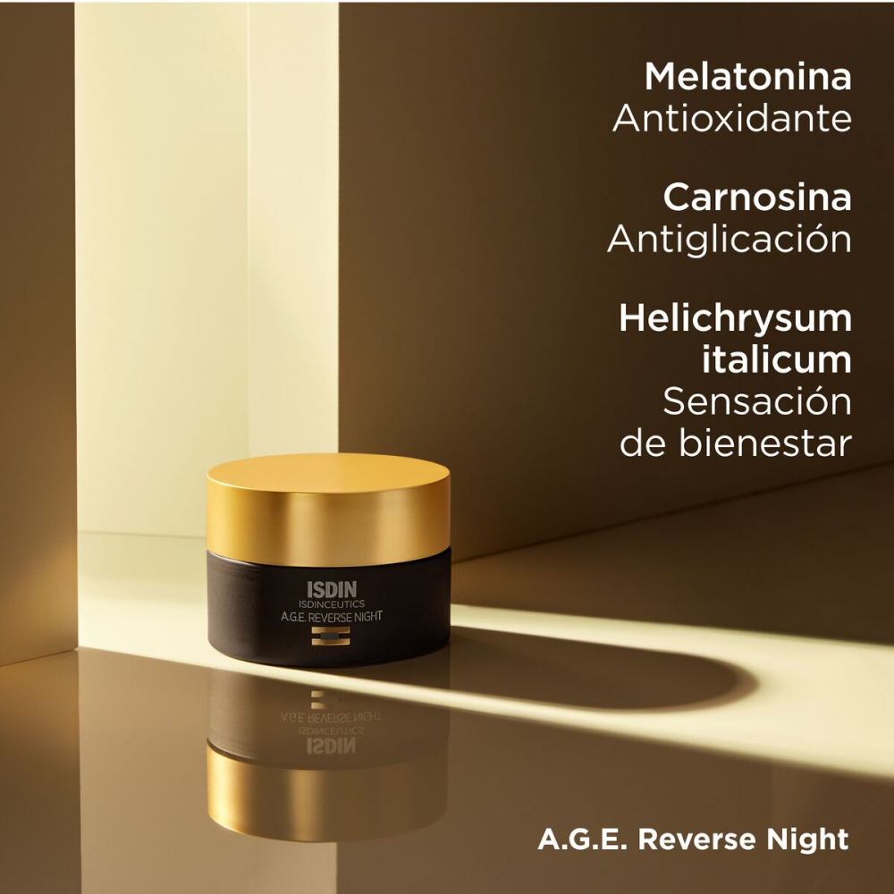 Crema Reparadora Isdin Isdinceutics A.G.E Reverse Night Pote x50ml.