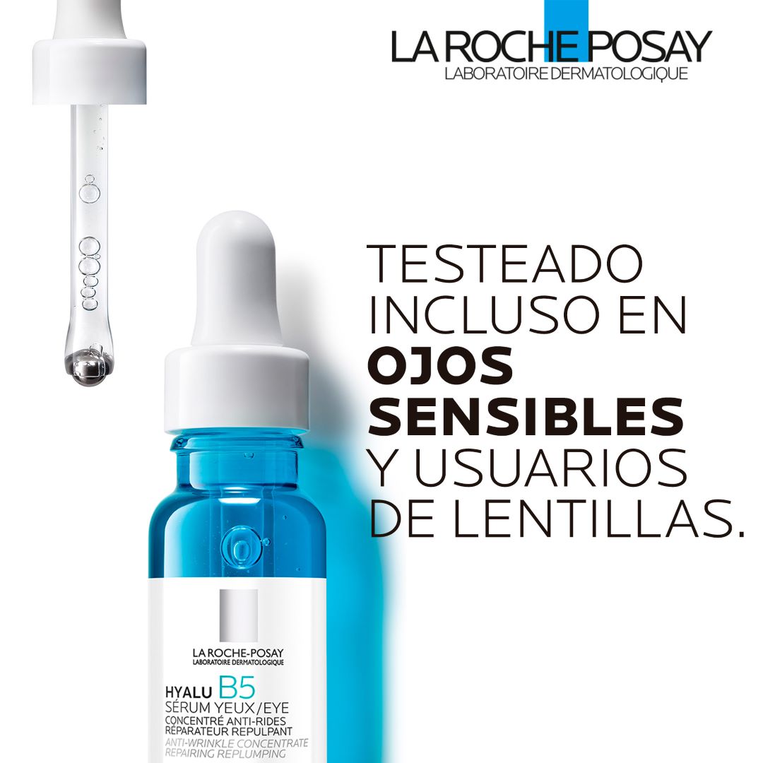 Serum Ojos y Pestañas La Roche Posay Hyalu B5 Frasco x15ml.