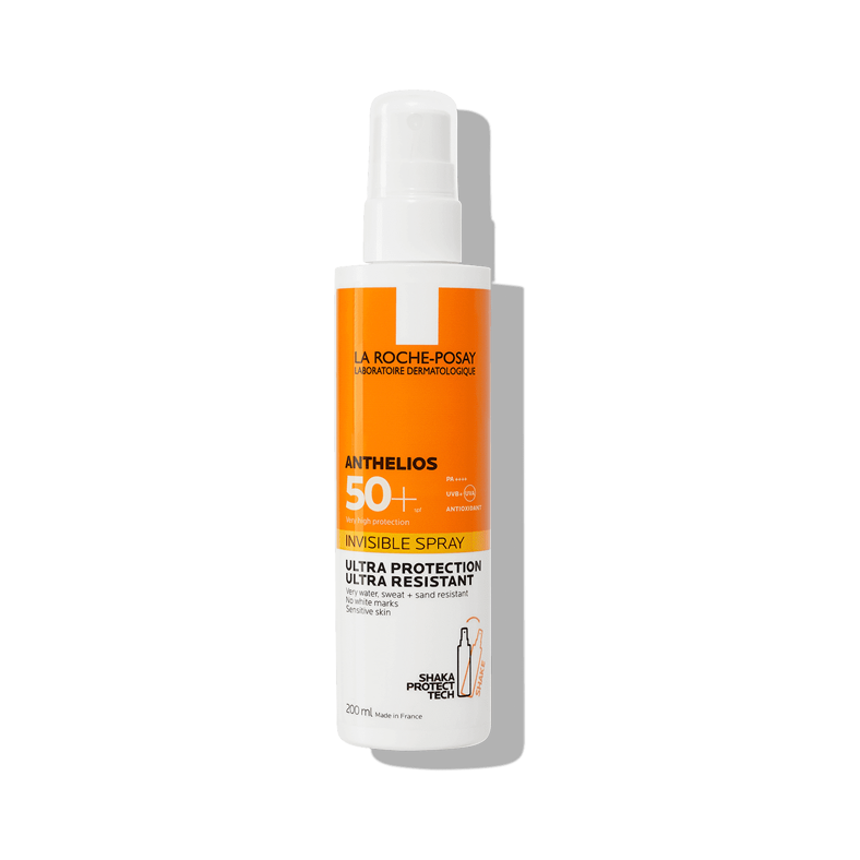 Protector Solar La Roche Posay Corporal Anthelios Spray Invisible FPS 50+ Frasco x200ml.
