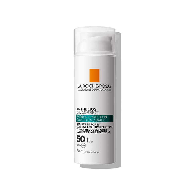 Protector Solar La Roche Posay Anti-imperfecciones Anthelios Oil Correct FPS 50+ Frasco x50ml.