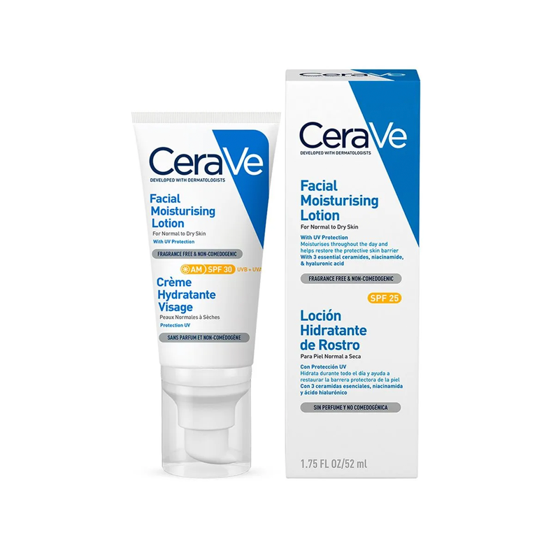 Crema Hidratante Facial CeraVe AM SPF 30 Facial Moisturizing Lotion Crema Hidratante Facial CeraVe AM SPF 30 Facial Moisturizing Lotion