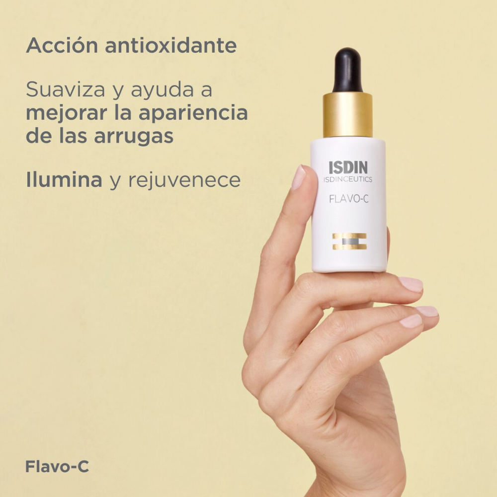 Sérum Flavo-C Isdin - Frasco 30 ML Sérum Flavo-C Isdin - Frasco 30 ML