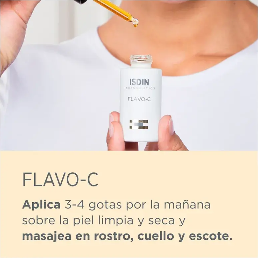 Sérum Flavo-C Isdin - Frasco 30 ML Sérum Flavo-C Isdin - Frasco 30 ML