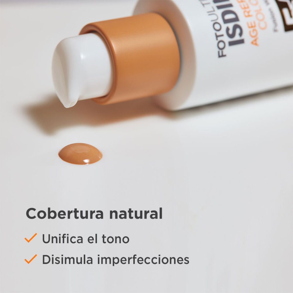 Fotoultra Age Repair Isdin Color SPF 50 frasco x50ml. Fotoultra Age Repair Isdin Color SPF 50 frasco x50ml.