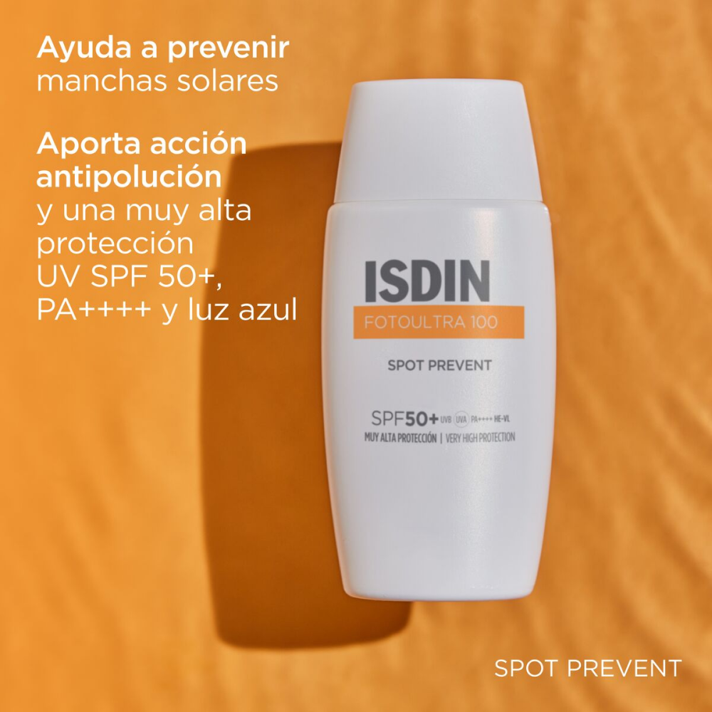 FotoUltra Spot Prevent Fusión Fluid SPF 100+ Isdin - Frasco 50 ML