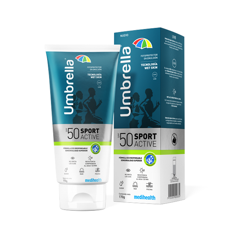 Fotoprotector Umbrella Sport Active SPF50 Tubo x170gr.