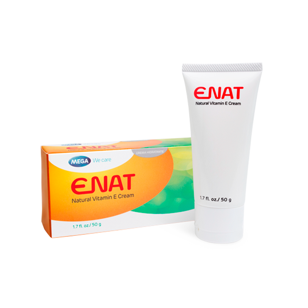 Enat crema facial con vitamina E tubo x50gr.
