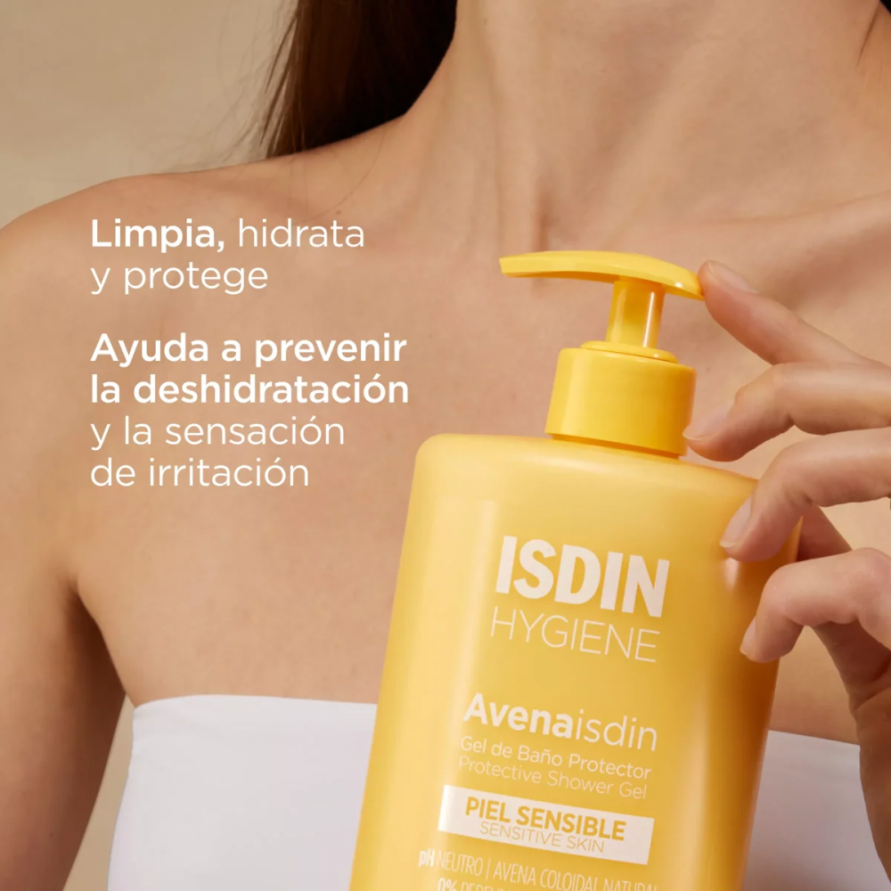 Gel de Baño Isdin Hygiene Avena Piel Sensible