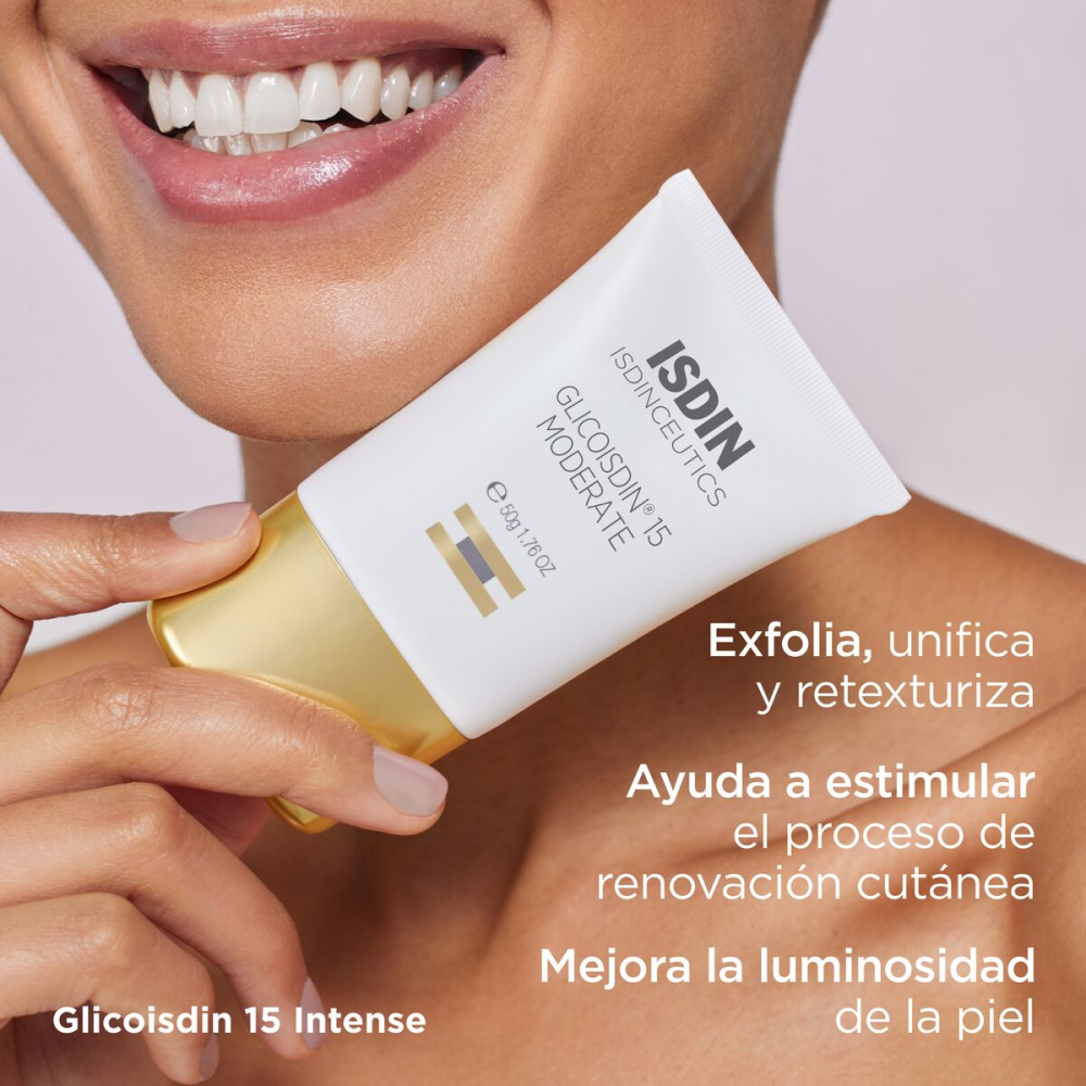 Gel Facial Isdin Glicoisdin 15 Moderate Efecto Peeling Tubo x50gr.