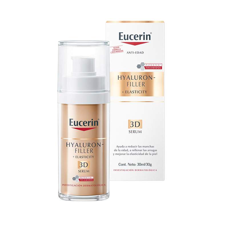 Sérum Antiarrugas Eucerin Hyaluron Filler + Elasticity 3D Frasco x30ml.
