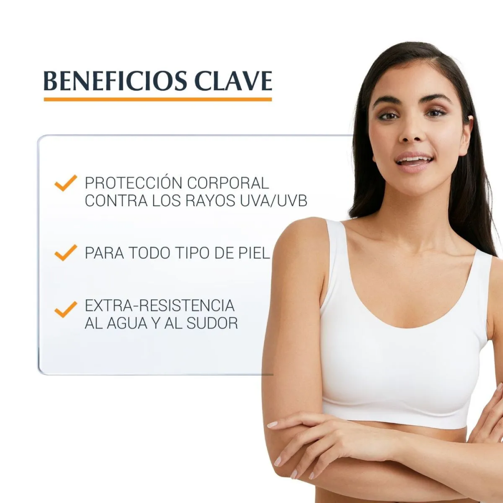 Protector Solar Corporal en Gel Crema Eucerin Oil Control FPS 50+ Frasco x200ml.